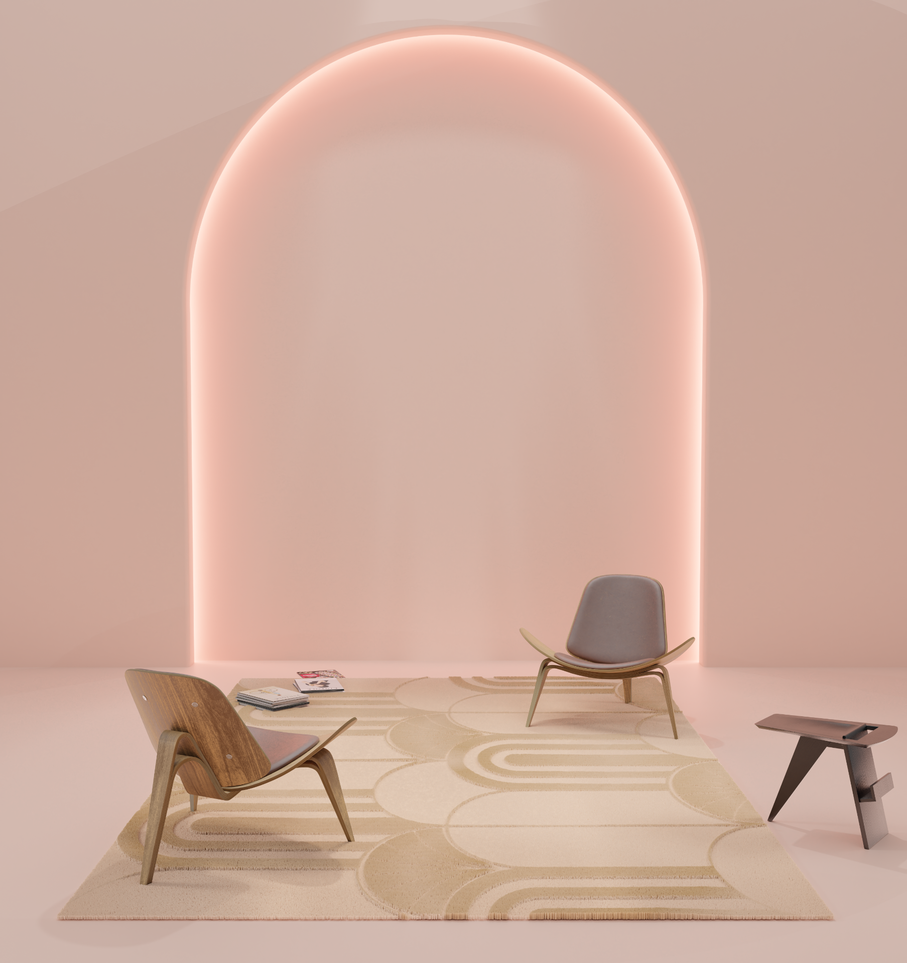 DESIGNRUG - DES ARCS ET DES FLEURS SUN
