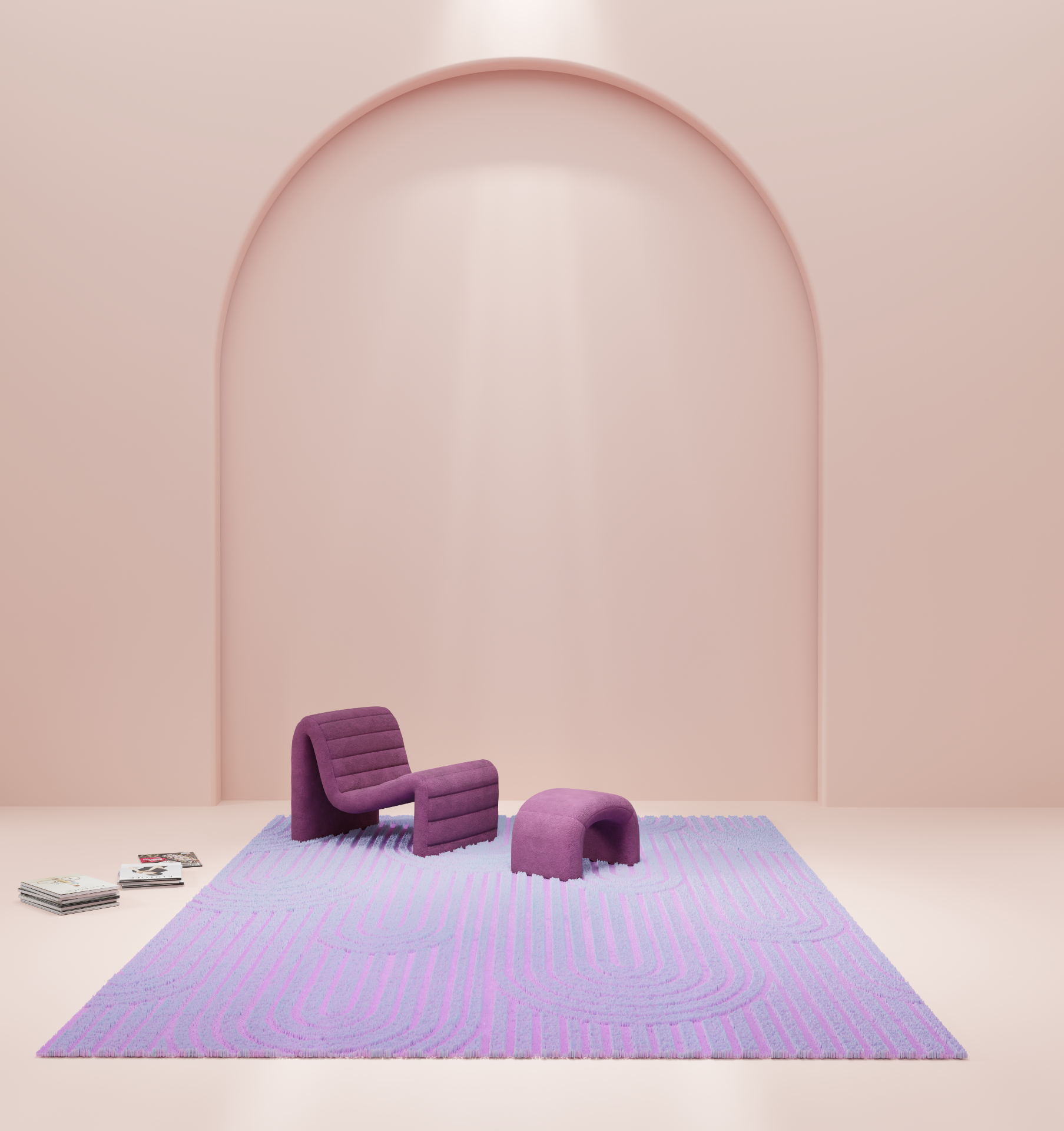 DESIGNRUG - ARCHES CANDY