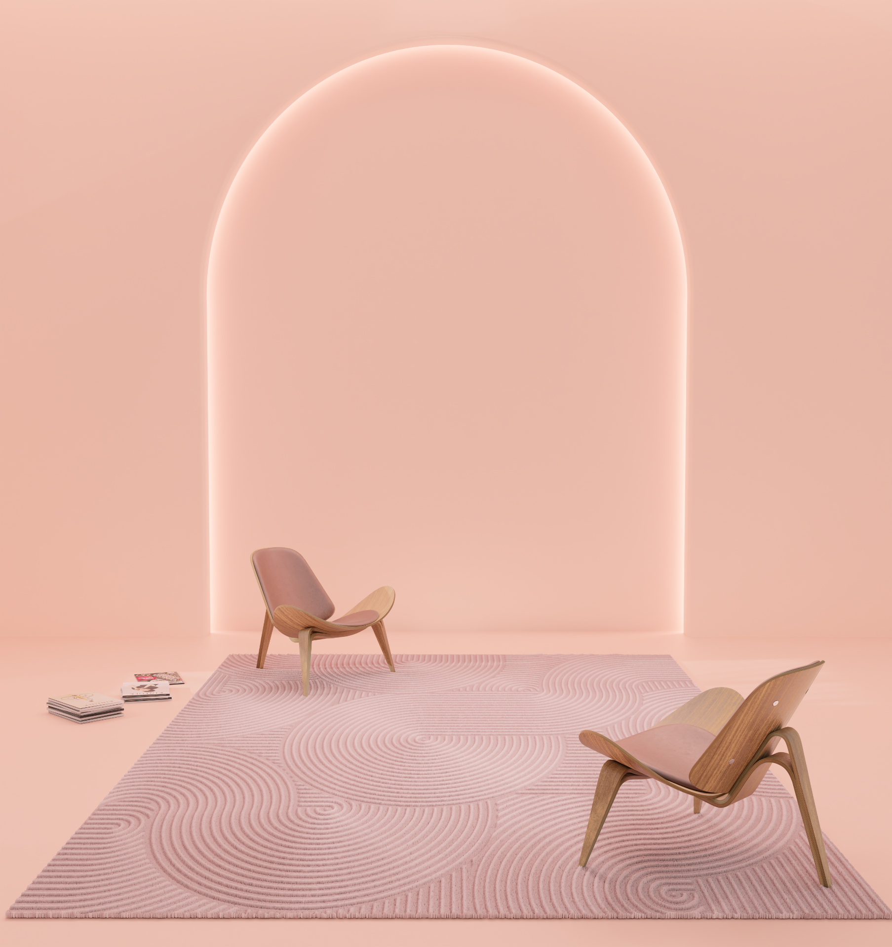 DESIGNRUG - CIRQUE PINK